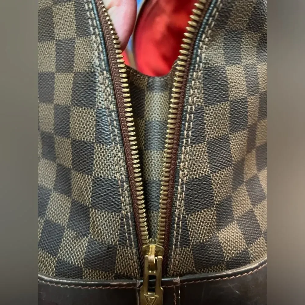 Louis Vuitton Damier Ebene Alma Handbag